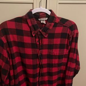 Red and black flannel